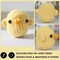 3 Pattern Crochet Kits - Crochet 3 Different Patterns Sets for Beginners/Experts - Rabbit, Chicken, Bee